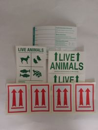 Aufkleber Lebende Tiere ( Live Animals ) Standard-Set