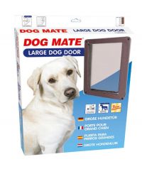 Dog Mate Hundetür B: 36.6 cm H: 44.1 cm braun