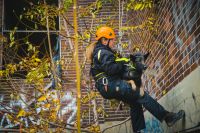 Rucksackartiges Abseil- und Tragegeschirr.Gr.M